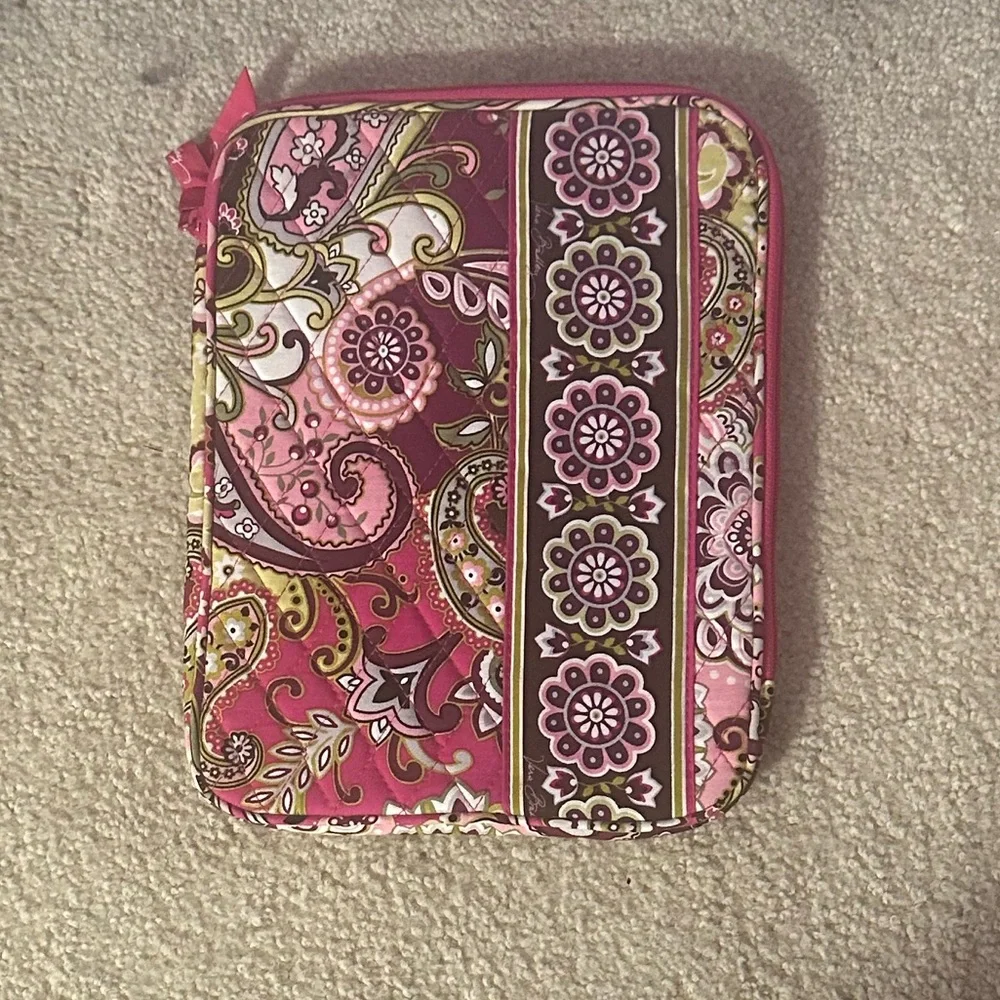 Vera Bradley iPad Mini Travel Sleeve in Very Berry Paisley